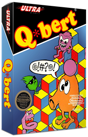 Q*bert - Box - 3D Image