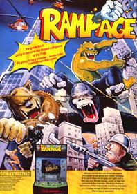 Rampage - Advertisement Flyer - Front Image