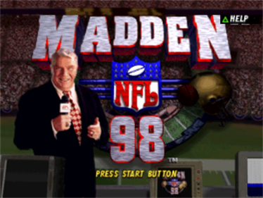 Madden NFL 98 Images - LaunchBox Games Database