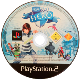 EyeToy Play: Hero - Disc Image