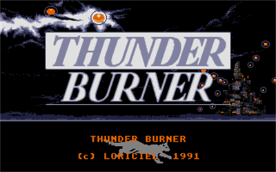 Thunder Burner - Screenshot - Game Title Image