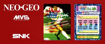 Tecmo World Soccer '96 - Arcade - Marquee Image