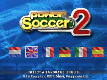 Adidas Power Soccer 2 - Screenshot - Game Title Image