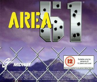 Area 51 - Box - Back Image