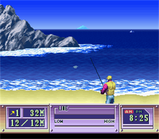 Umizuri Meijin: Suzuki Hen - Screenshot - Gameplay Image