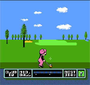 NES Open Tournament Golf - Screenshot - Gameplay Image