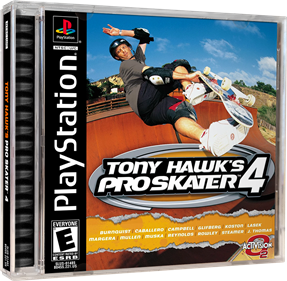 Tony Hawk's Pro Skater 4 - Box - 3D Image