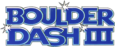 Boulder Dash III - Clear Logo Image