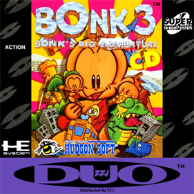 Bonk 3: Bonk's Big Adventure - Box - Front - Reconstructed