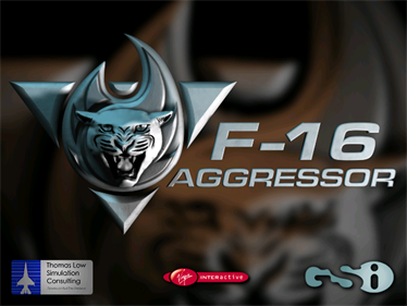 F-16 Aggressor - Screenshot - Game Title Image