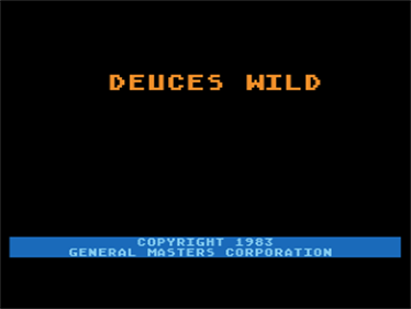 Deuces Wild - Screenshot - Game Title Image