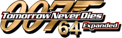 007: Tomorrow Never Dies 64 - Clear Logo Image