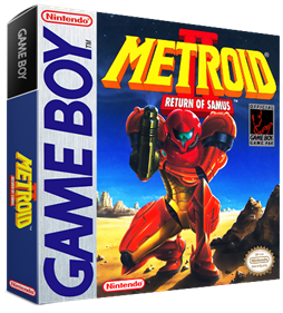 Metroid II: Return of Samus - Box - 3D Image