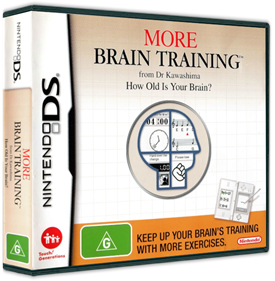Brain Age 2: More Training in Minutes a Day! - Box - 3D Image