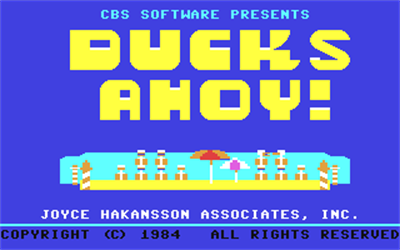 Ducks Ahoy! - Screenshot - Game Title Image