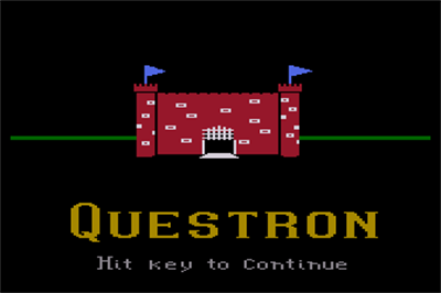 Questron: A Fantasy Adventure Game - Screenshot - Game Title Image