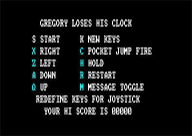 Gregory Loses his Clock - Screenshot - Game Select Image