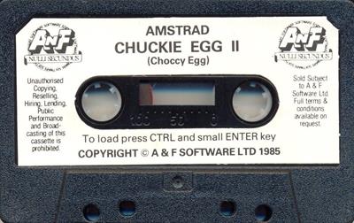 Chuckie Egg 2 - Cart - Front Image