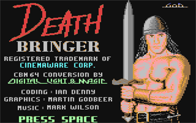 Death Bringer - Screenshot - Game Title Image