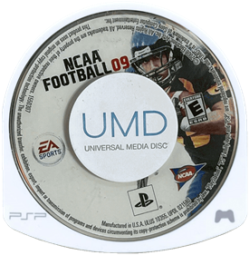 NCAA Football 09 - Disc Image