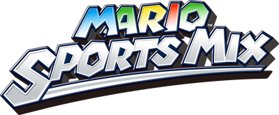 Mario Sports Mix - Clear Logo Image