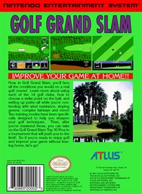 Golf Grand Slam - Box - Back Image