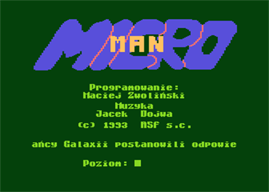 Microman - Screenshot - Game Title Image
