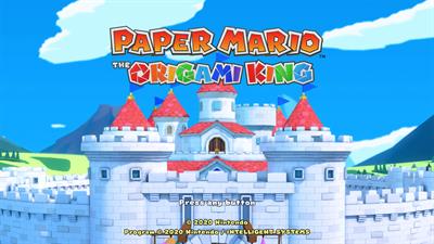 Paper Mario: The Origami King - Screenshot - Game Title Image