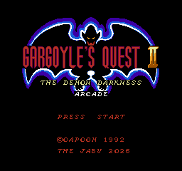 Gargoyle's Quest II: ARCADE