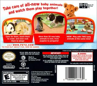 Petz Nursery 2 - Box - Back Image