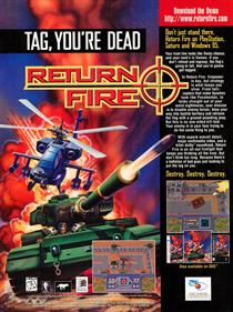 Return Fire - Advertisement Flyer - Front Image