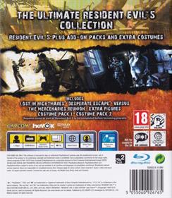 Resident Evil 5: Gold Edition - Box - Back Image