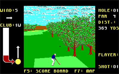 California Pro Golf - Screenshot - Gameplay Image