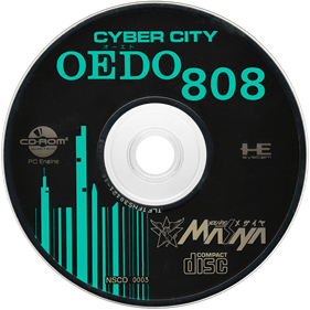 Cyber City Oedo 808: Attribute of the Beast - Disc Image