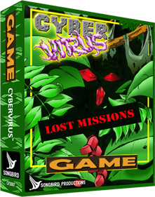 Cyber Virus: Lost Missions - Box - 3D Image