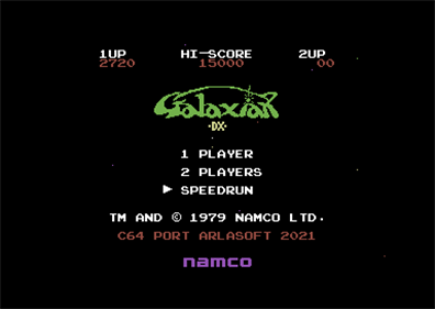 Galaxian DX - Screenshot - Game Title Image