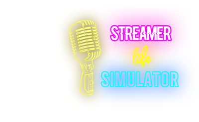 Streamer Life Simulator - Clear Logo Image