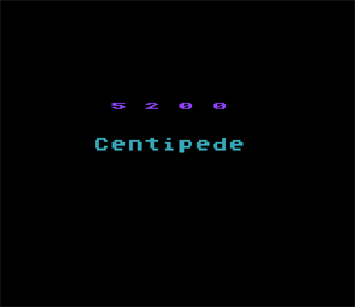 Centipede (5200) - Screenshot - Game Title Image