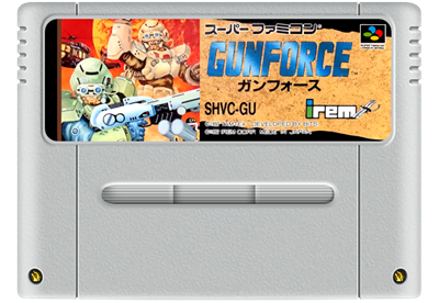 GunForce - Fanart - Cart - Front Image