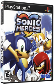 Sonic Heroes - Box - 3D Image