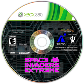 Space Invaders Extreme - Fanart - Disc Image