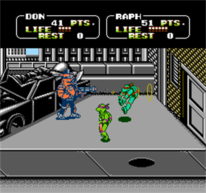 Teenage Mutant Ninja Turtles II: The Arcade Game - Screenshot - Gameplay Image