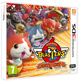 Yo-kai Watch Blasters: Red Cat Corps - Box - 3D Image