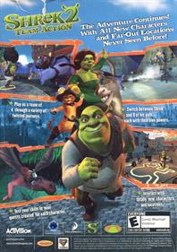 Shrek 2: Team Action - Box - Back Image