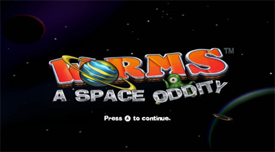 Worms: A Space Oddity - Screenshot - Game Title Image