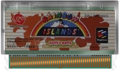 Rainbow Islands: Putty's Party - Fanart - Cart - Front Image
