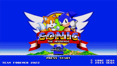 Sonic 2 Absolute - Screenshot - Game Title Image