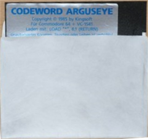 Codeword Arguseye - Disc Image