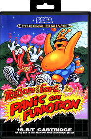 ToeJam & Earl in Panic on Funkotron - Box - Front - Reconstructed Image