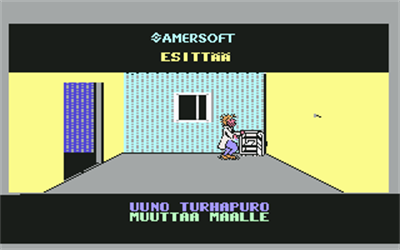 Uuno Turhapuro muuttaa maalle - Screenshot - Game Title Image